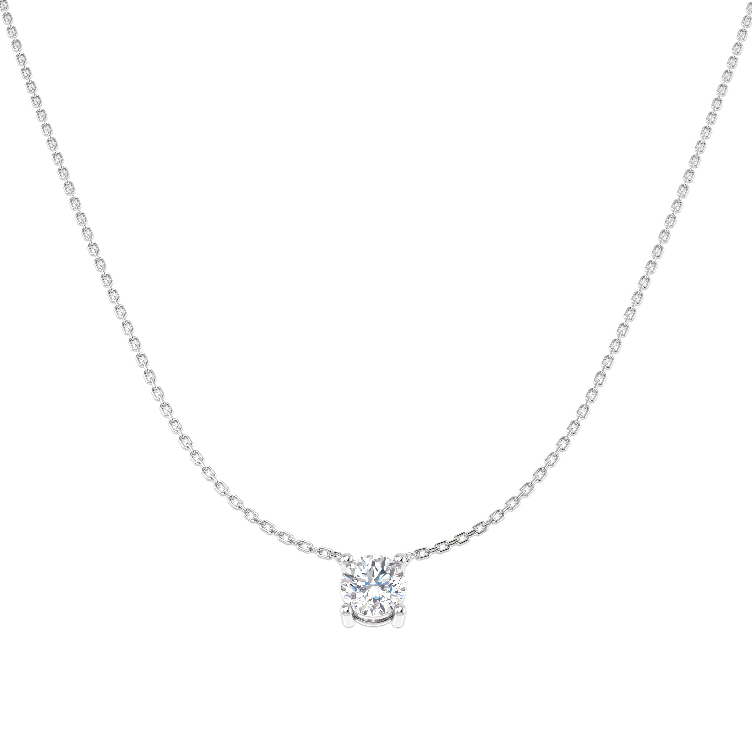 SN1828 — Necklace - 18k White Gold