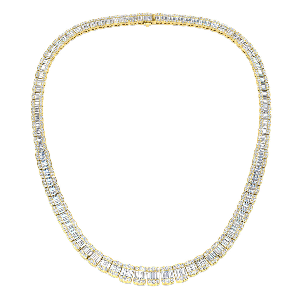 SN1830 — Necklace - 9k Yellow Gold