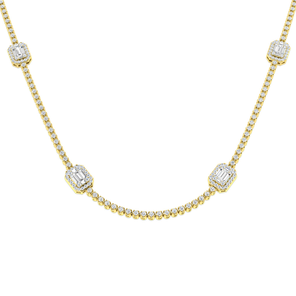 SN1837 — Necklace - 9k Yellow Gold