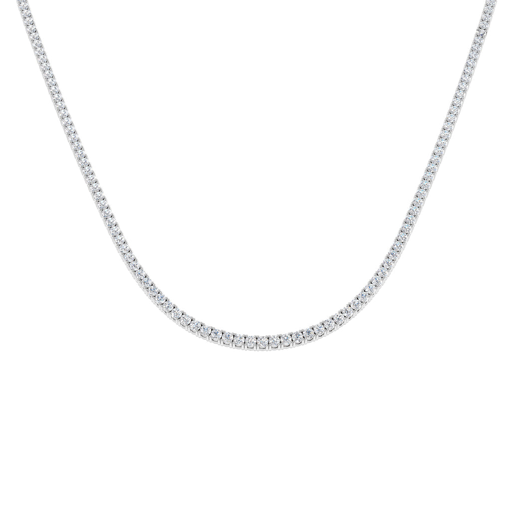 SN1838 — Necklace - 9k White Gold