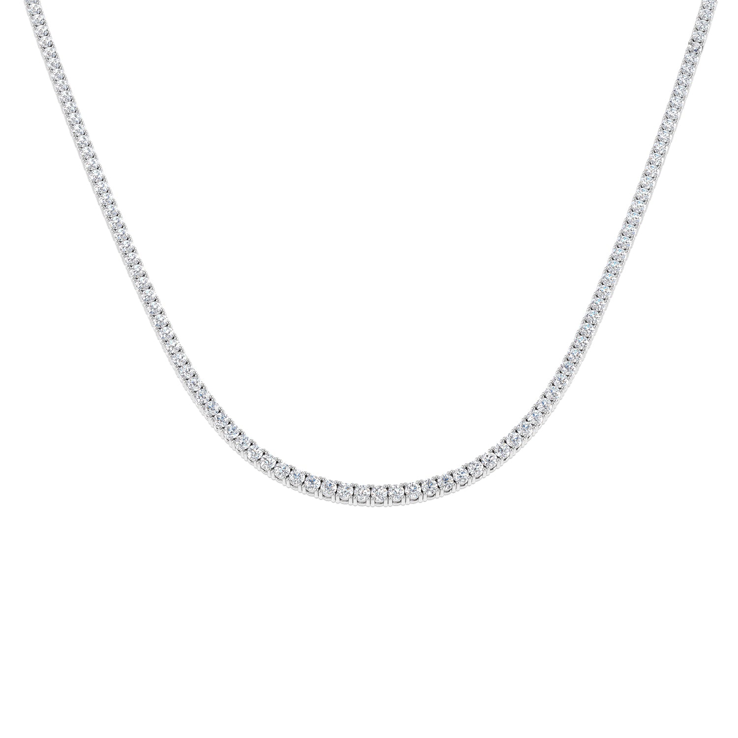 SN1838 — Necklace - 9k White Gold