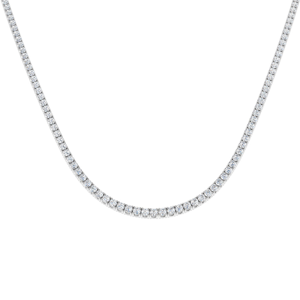 SN1839 — Necklace - 9k White Gold