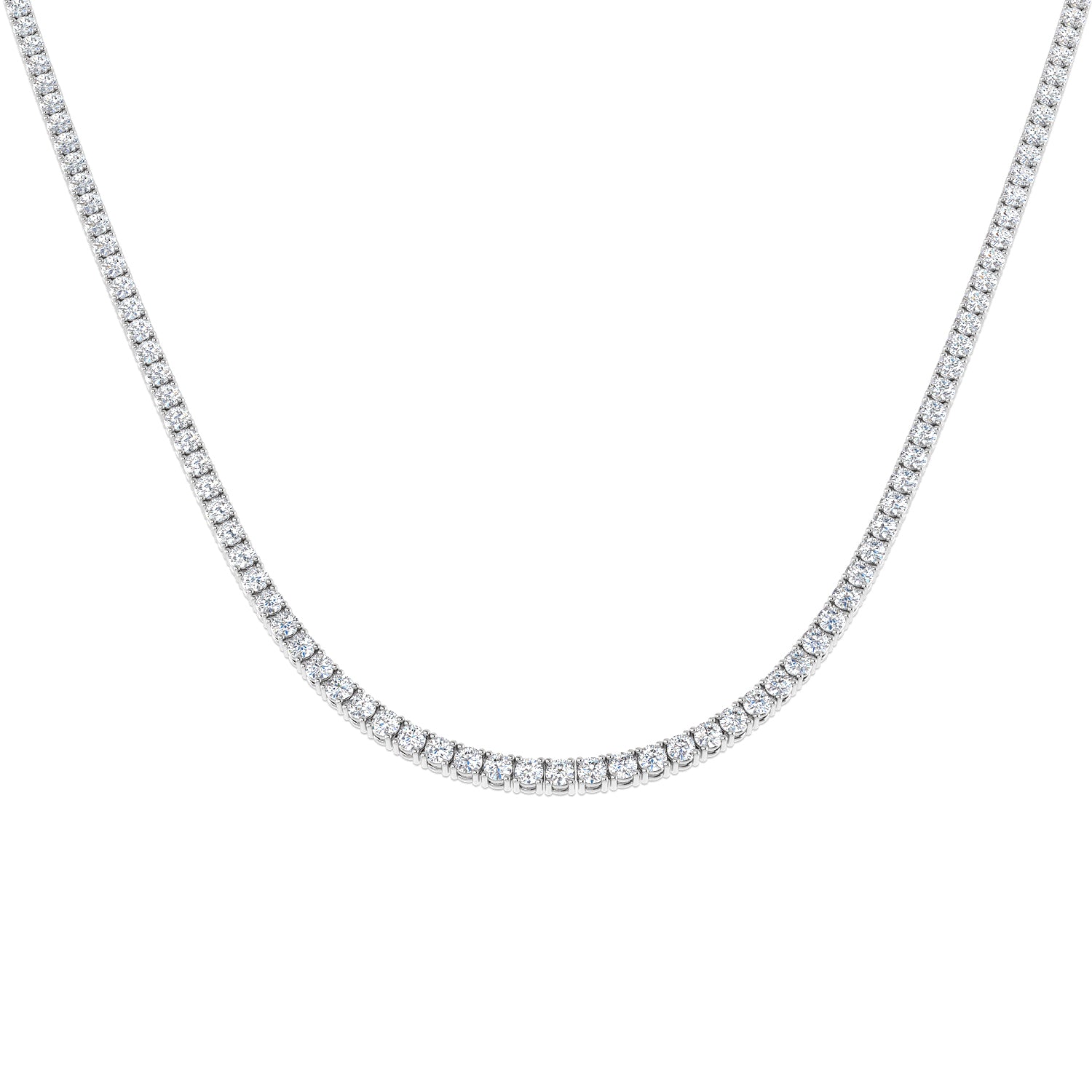 SN1839 — Necklace - 9k White Gold