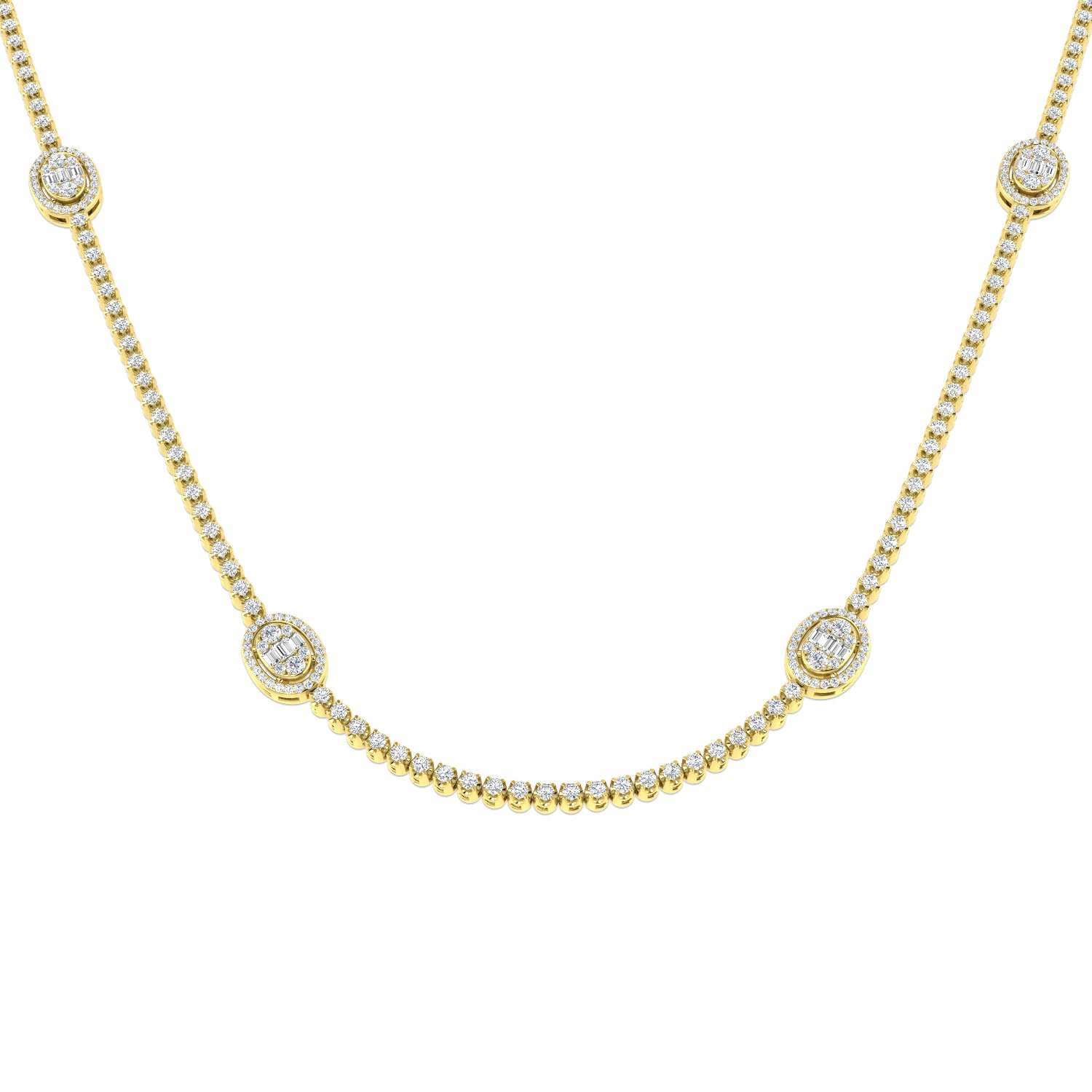 SN1841 — Necklace - 9k Yellow Gold