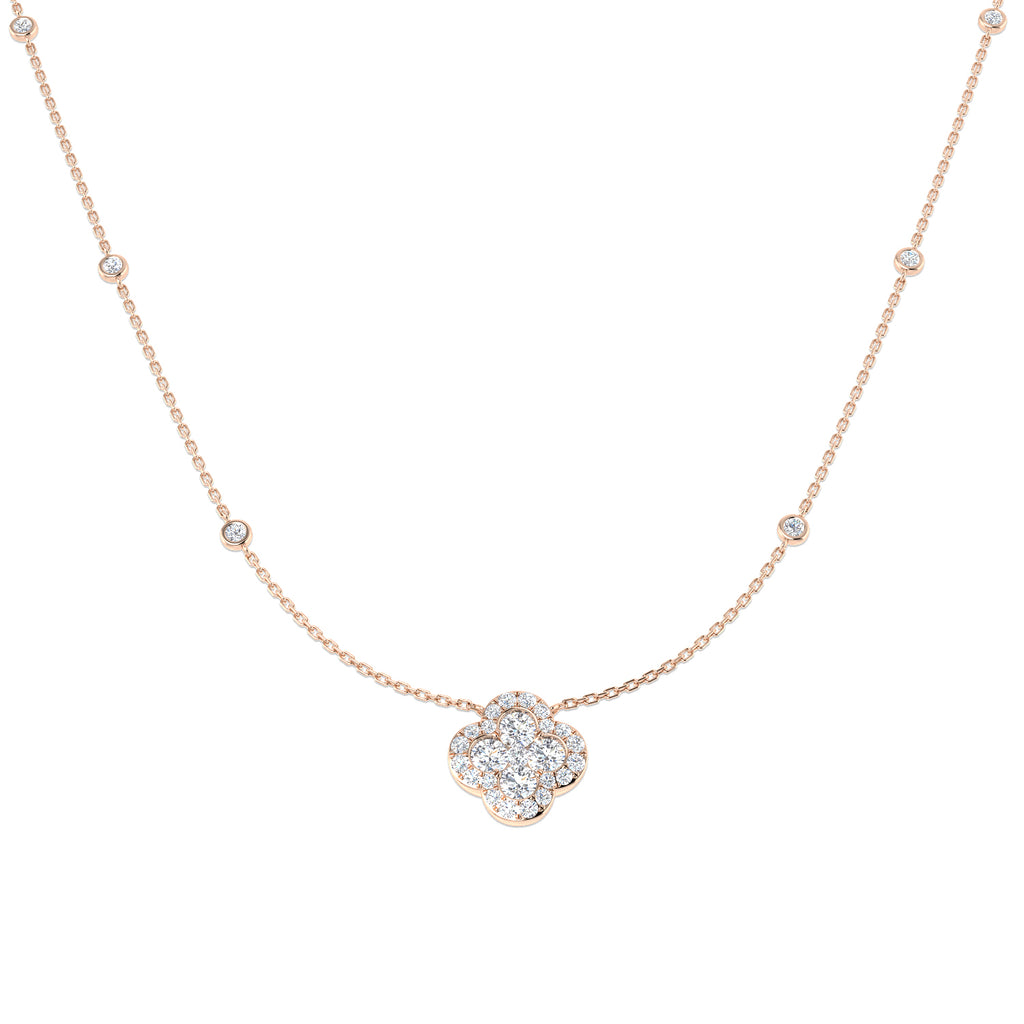 SN1844 — Necklace - 9k Rose Gold