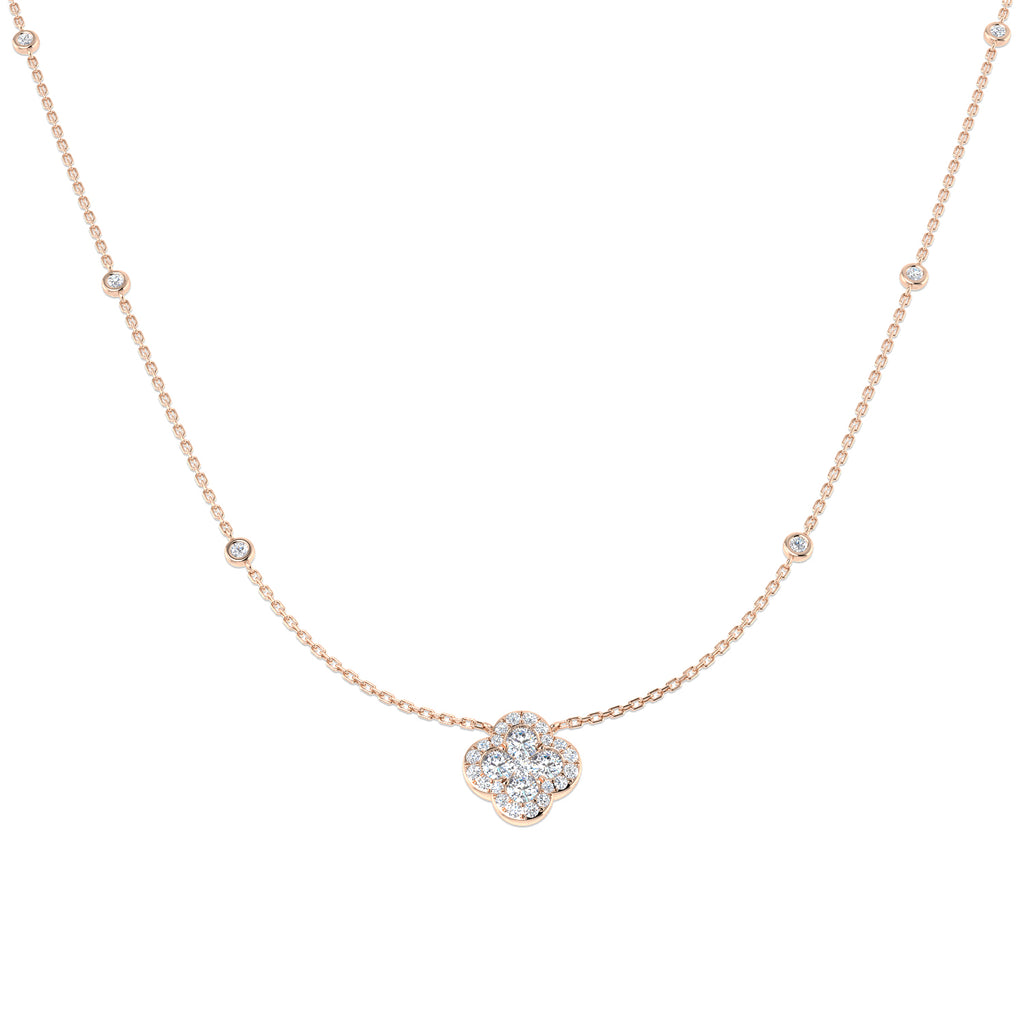 SN1845 — Necklace - 9k Rose Gold