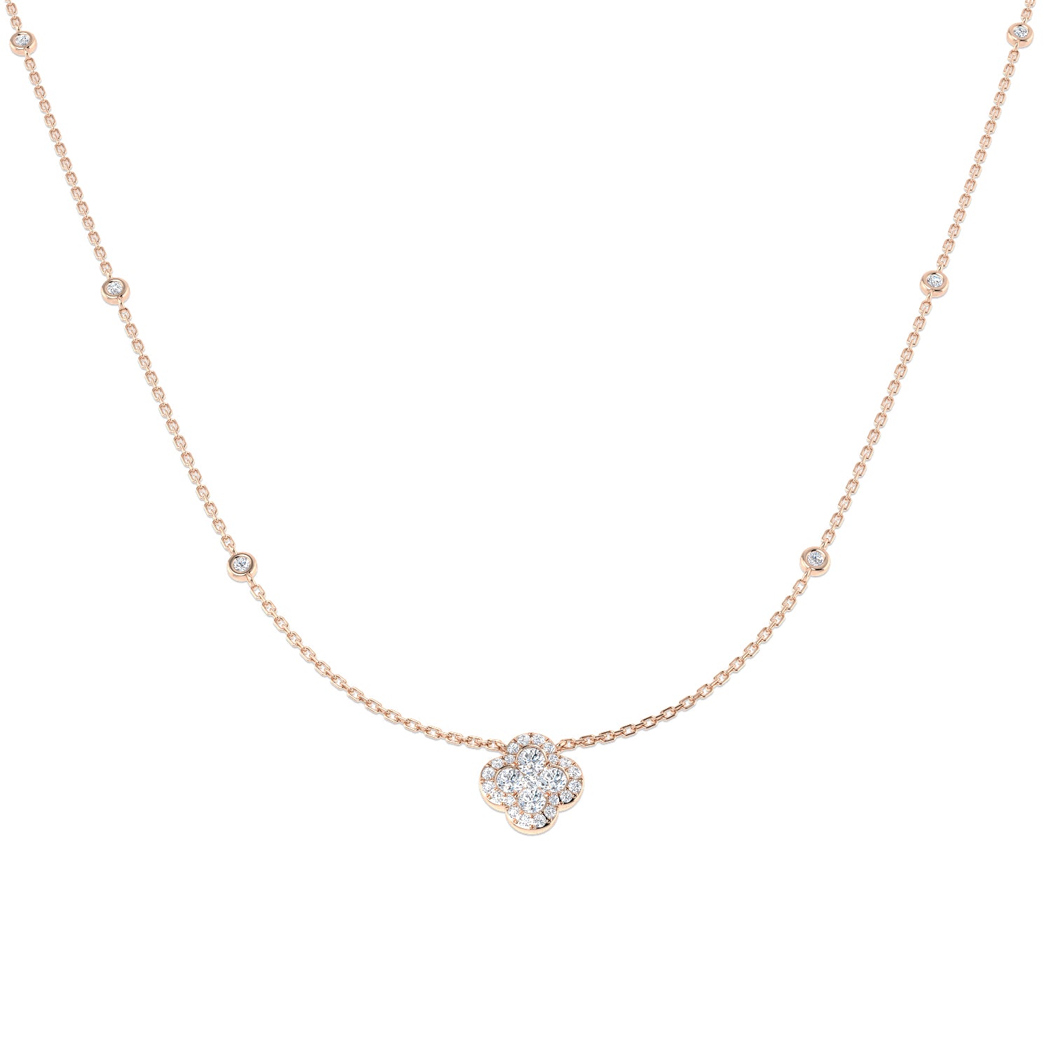 SN1846 — Necklace - 9k Rose Gold