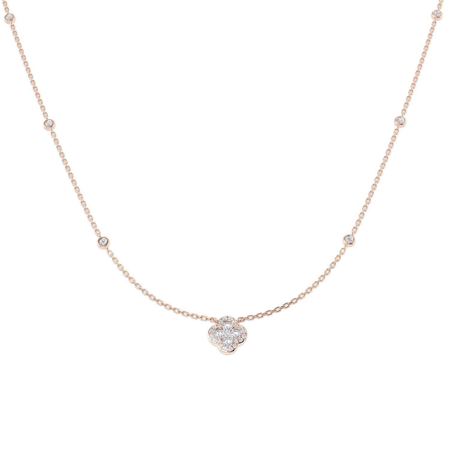 SN1847 — Necklace - 9k Rose Gold