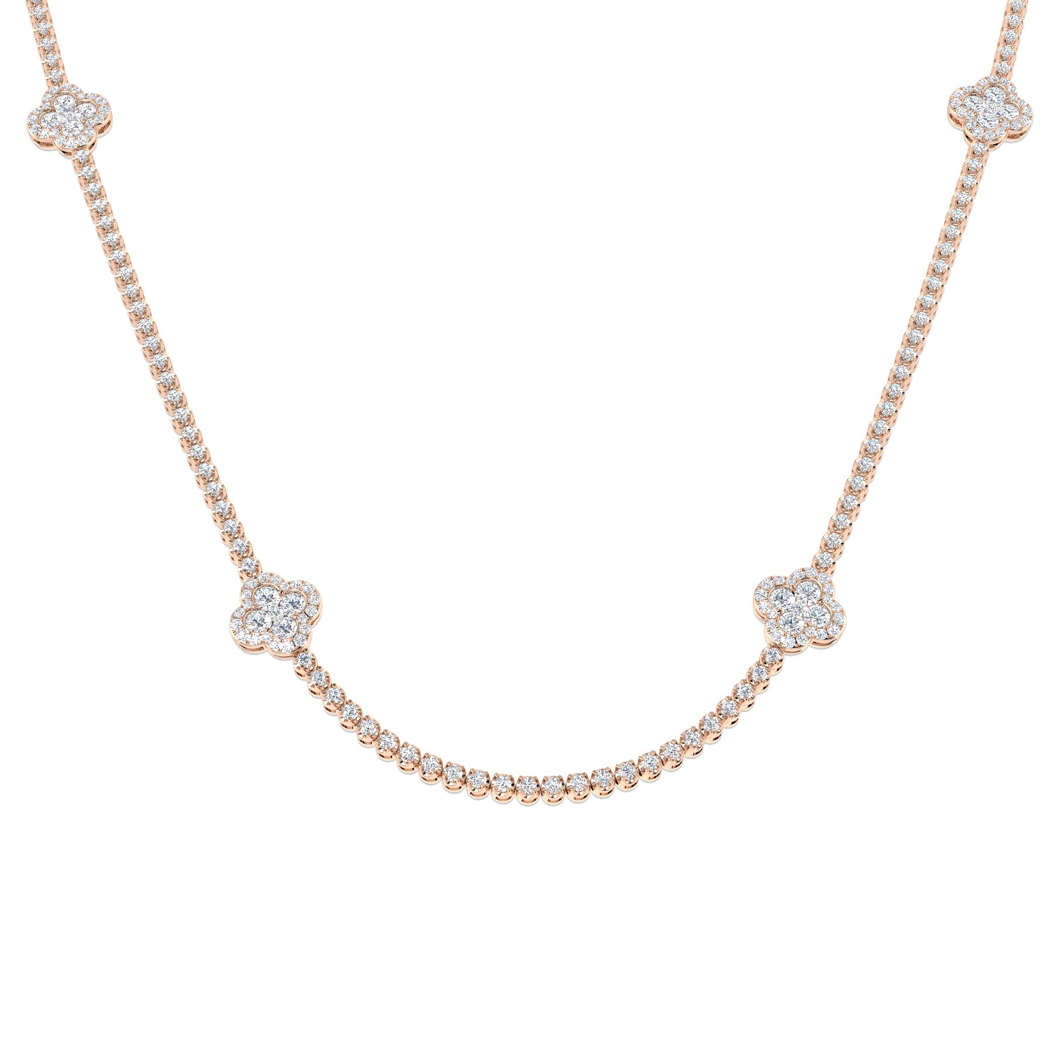 SN1849-22 — Necklace - 9k Rose Gold