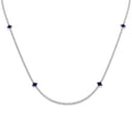 SN1851-22 — Necklace - 9k White Gold