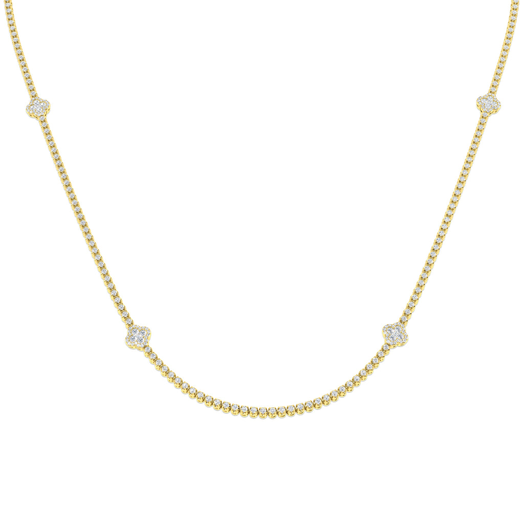 SN1851 — Necklace - 9k Yellow Gold