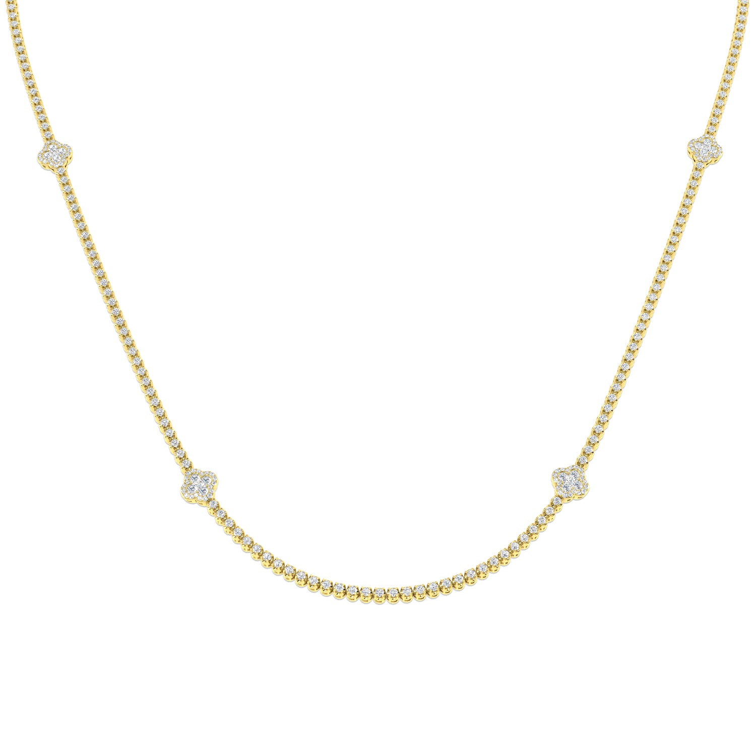 SN1851 — Necklace - 9k Yellow Gold