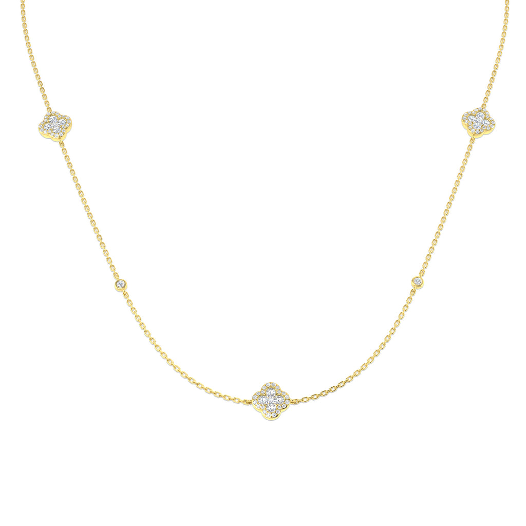 SN1852-36 — Necklace - 9k Yellow Gold