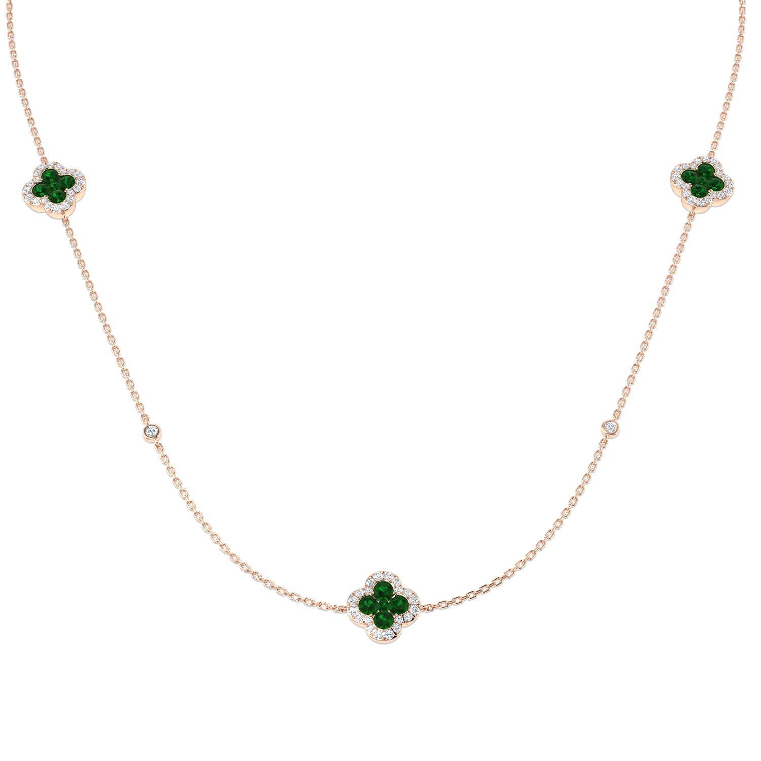 SN1854-36 — Necklace - 9k Rose Gold