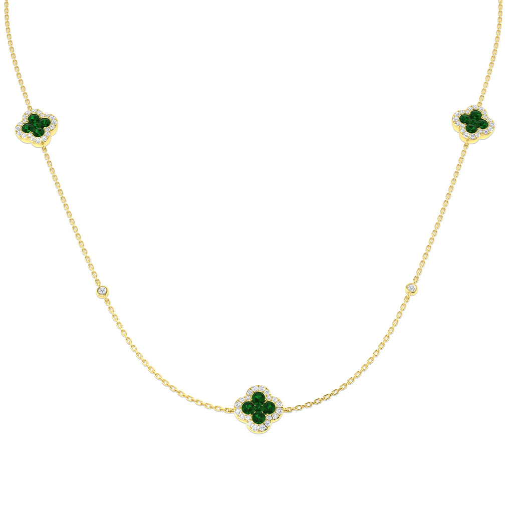 SN1854-36 — Necklace - 9k Yellow Gold