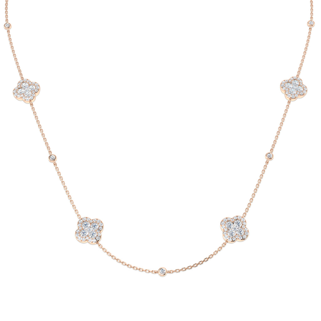 SN1854-18 — Necklace - 9k Rose Gold