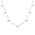 SN1859-18 — Necklace - 9k White Gold
