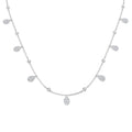 SN1860-18 — Necklace - 9k White Gold