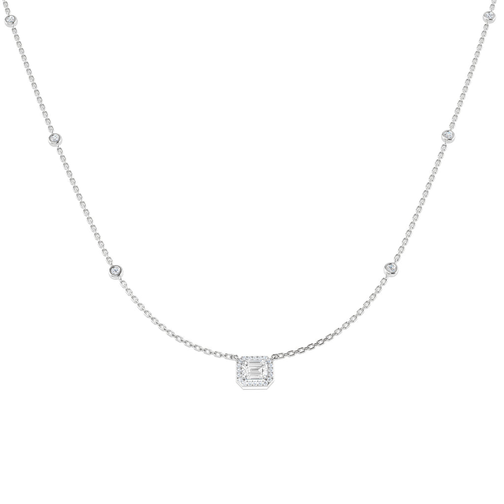 SN1865 — Necklace - 9k White Gold