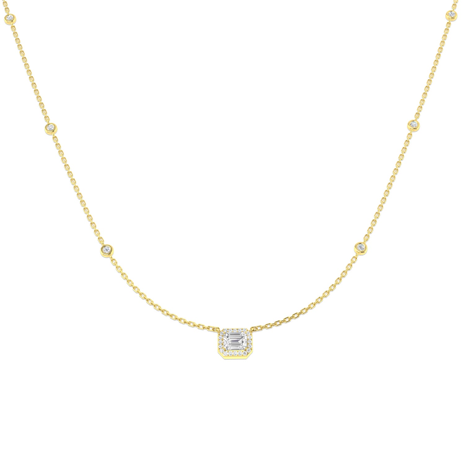 SN1865 — Necklace - 9k Yellow Gold