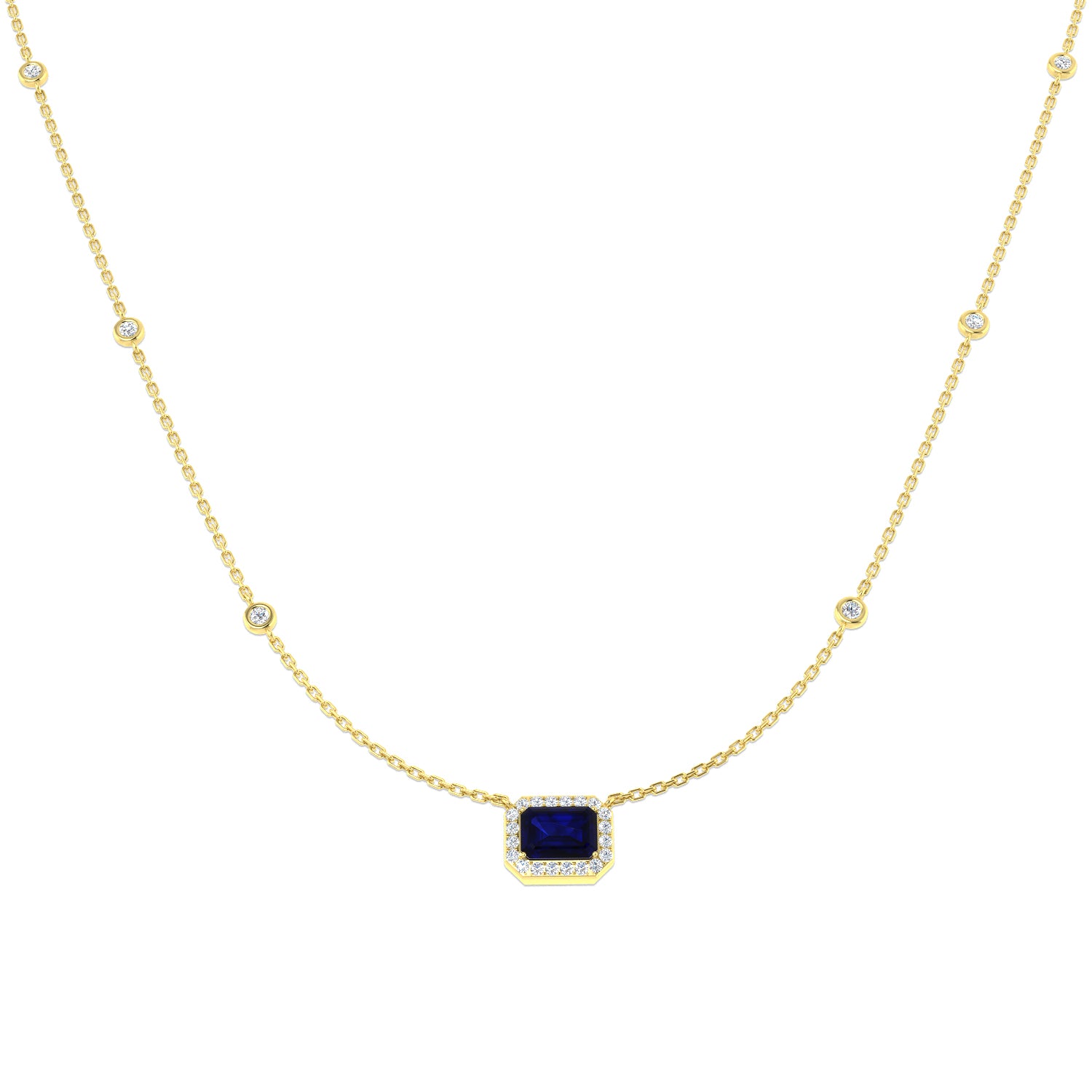 SN1866 — Necklace - 18 KT Yellow Gold