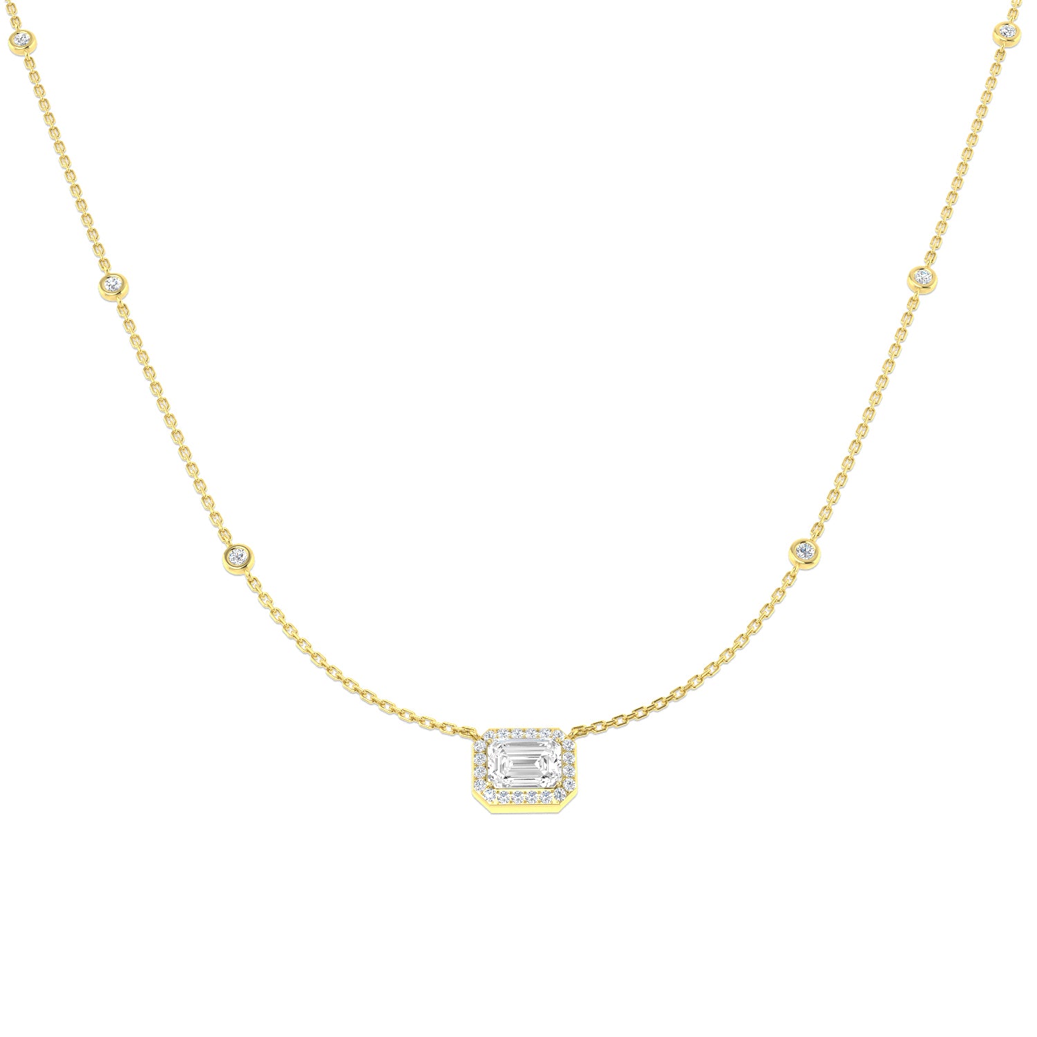 SN1866 — Necklace - 9k Yellow Gold