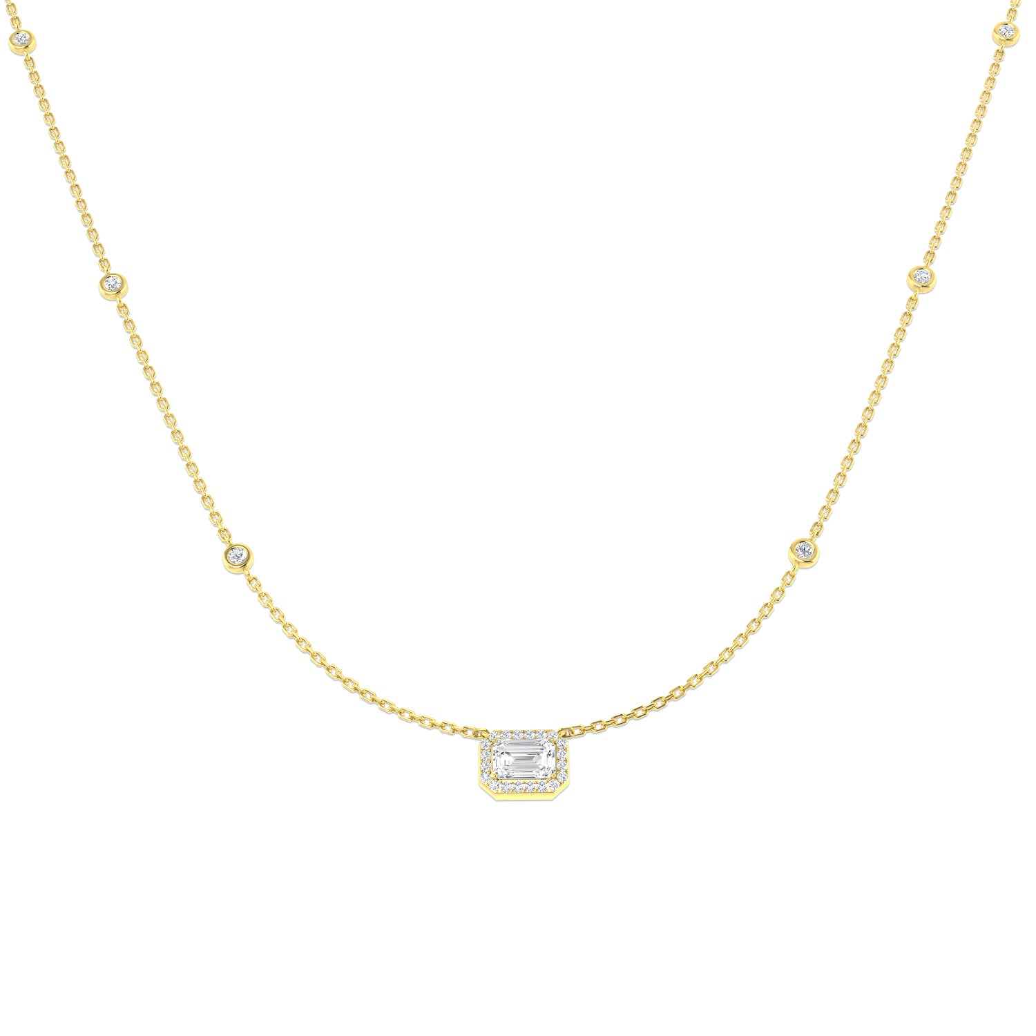 SN1867 — Necklace - 9k Yellow Gold