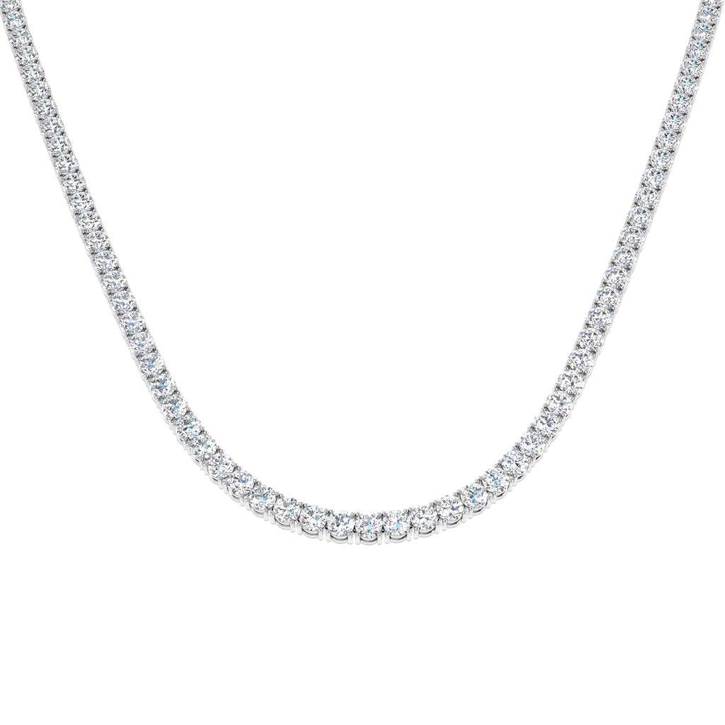 SN1874 — Necklace - 9k White Gold