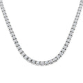SN1879-19 — Necklace - 9k White Gold