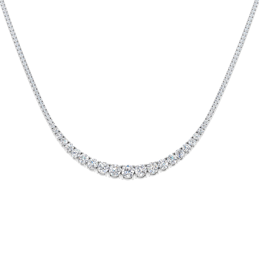 SN1881 — Necklace - 9k White Gold