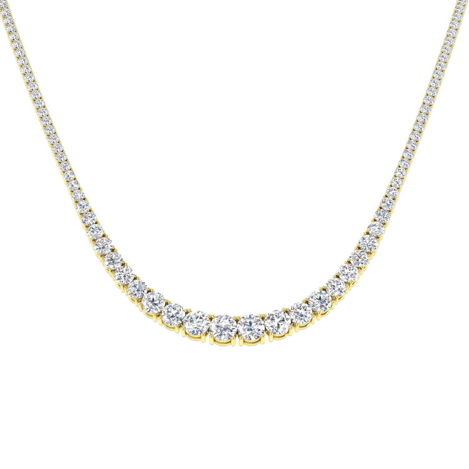 SN1883 — Necklace - 9k Yellow Gold