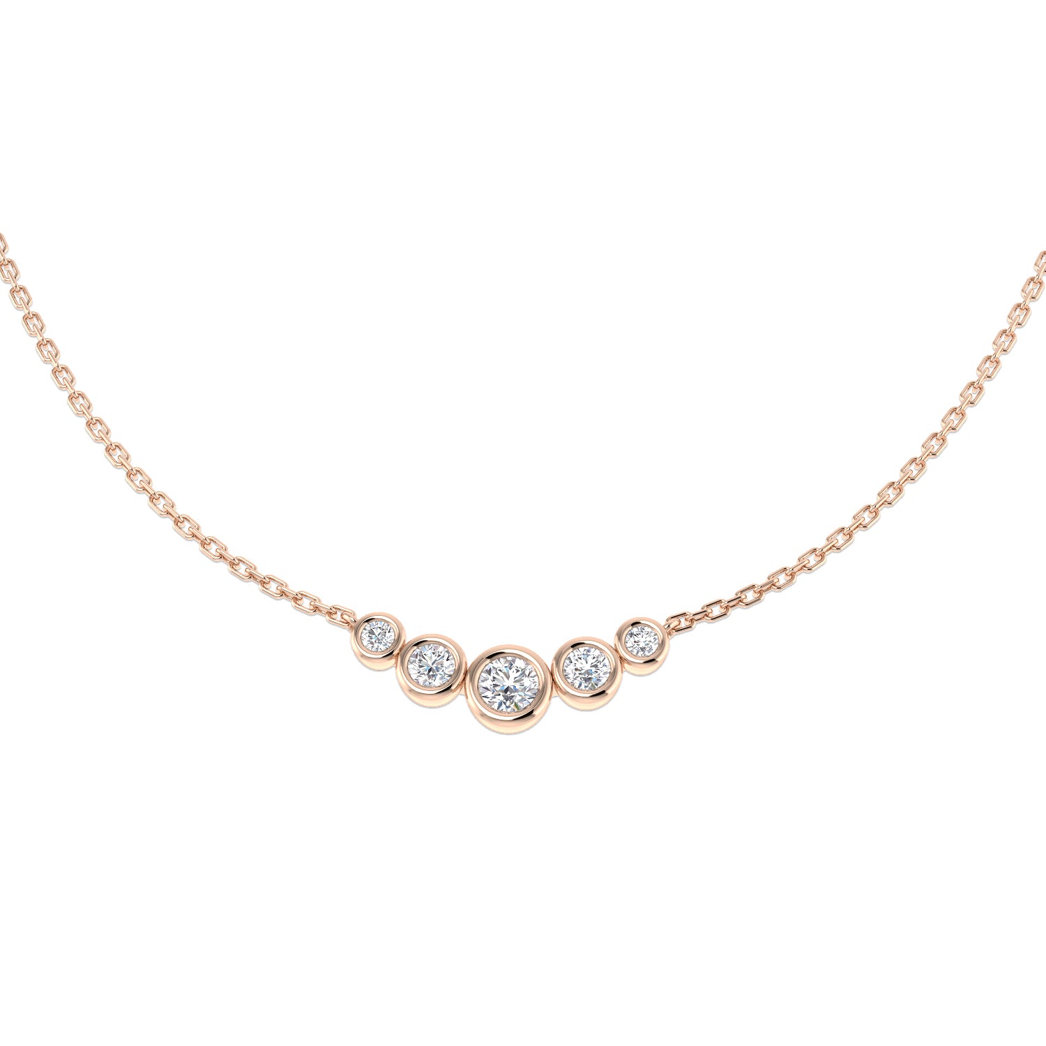 SN1888 — Necklace - 9k Rose Gold
