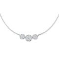 SN1894 — Necklace - 9k White Gold