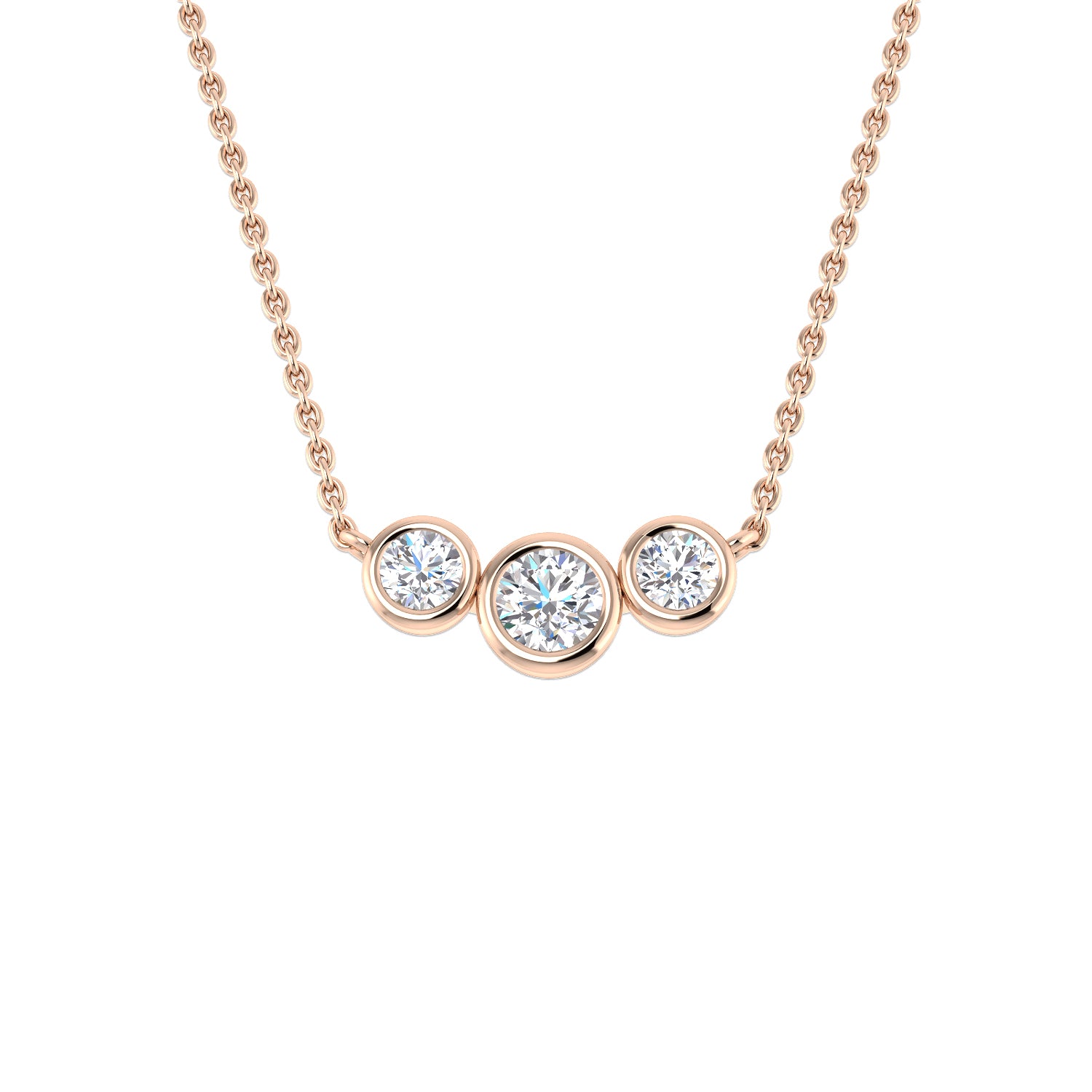 SN1897 — Necklace - 9k Rose Gold