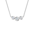 SN1897 — Necklace - 9k White Gold
