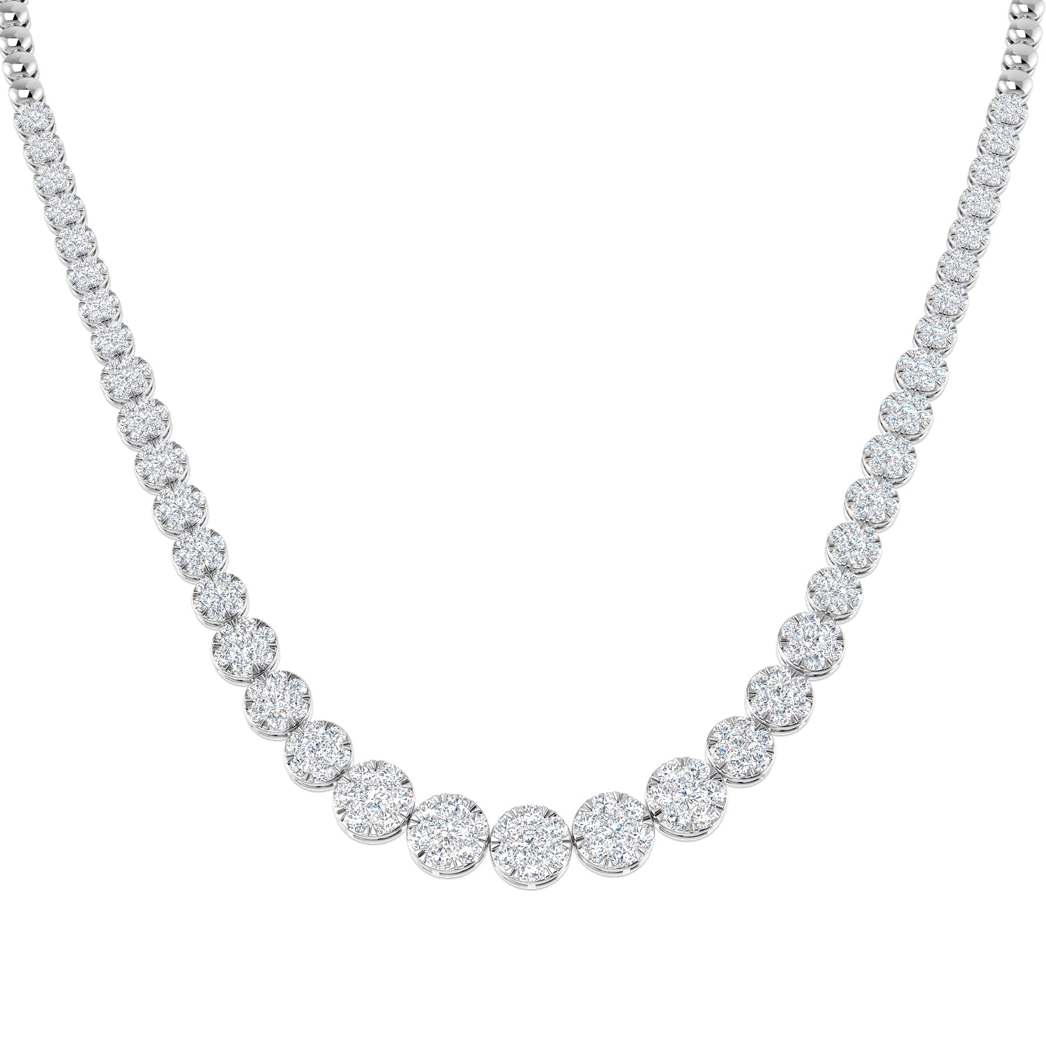 SN1900 — Necklace - 9k White Gold