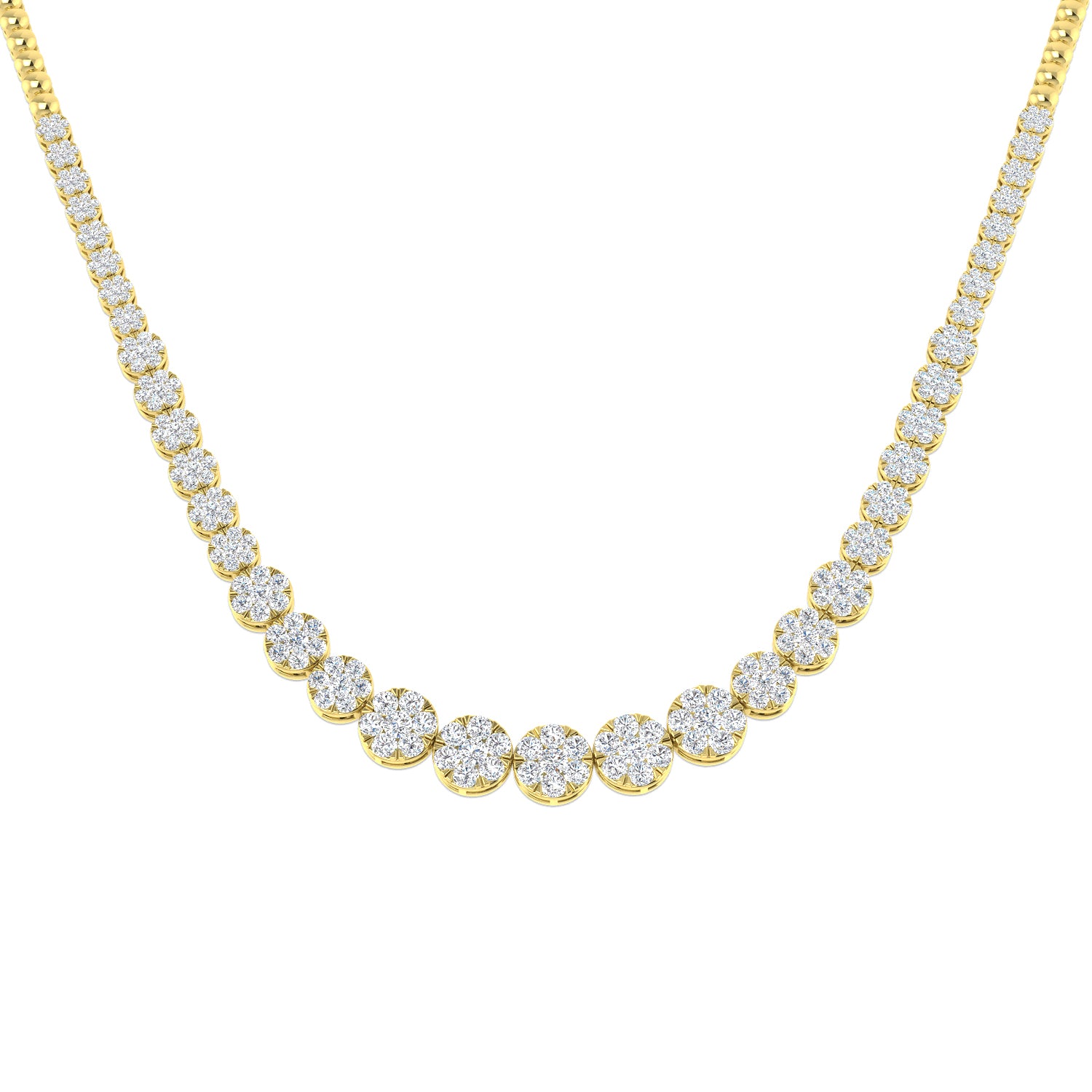 SN1901 — Necklace - 9k Yellow Gold