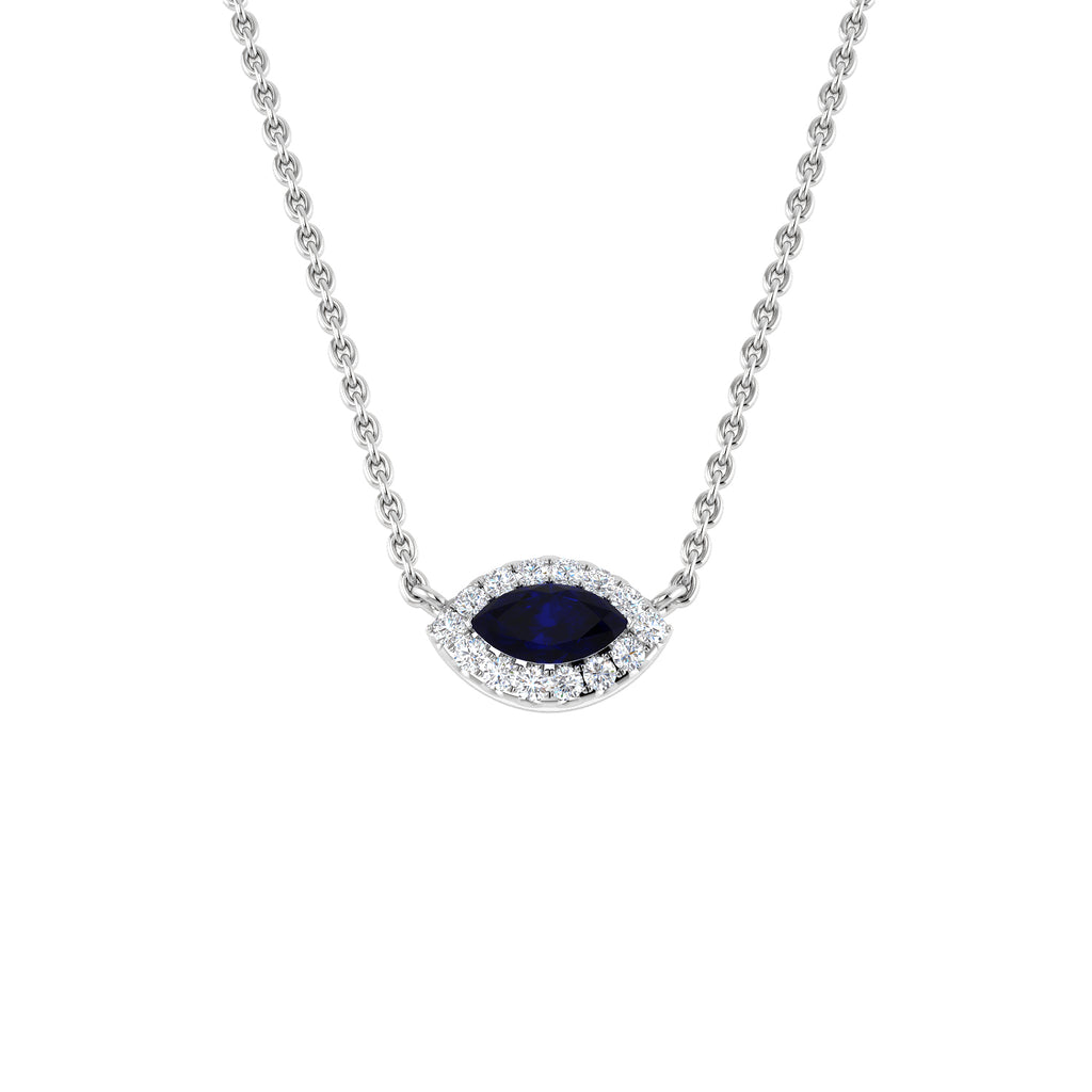 SN1903 — Necklace - 9k White Gold