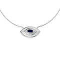 SN1905 — Necklace - 9k White Gold