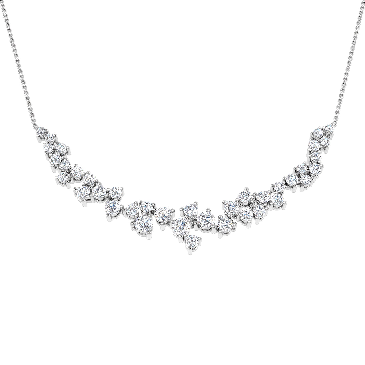 SN1912 — Necklace - 9k White Gold