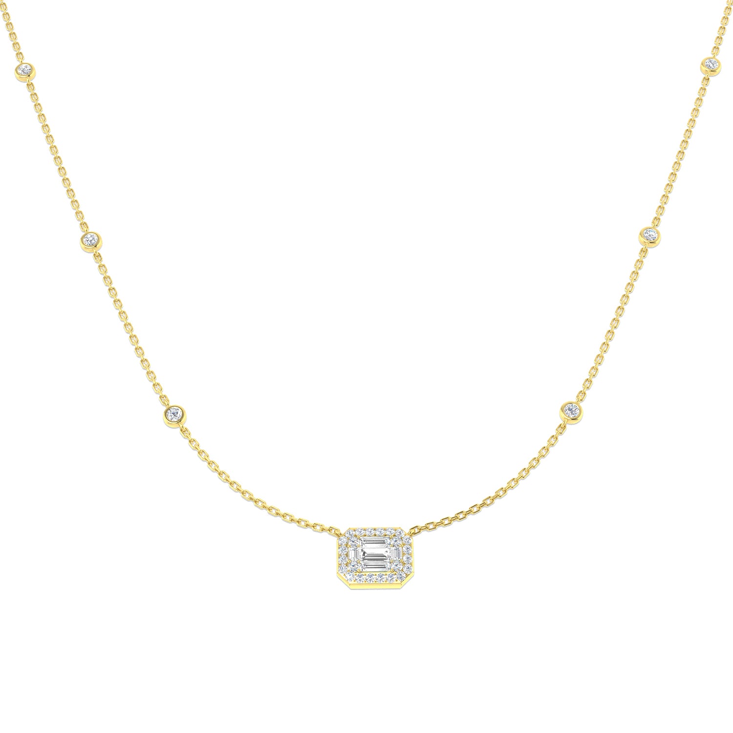 SN1916 — Necklace - 9k Yellow Gold