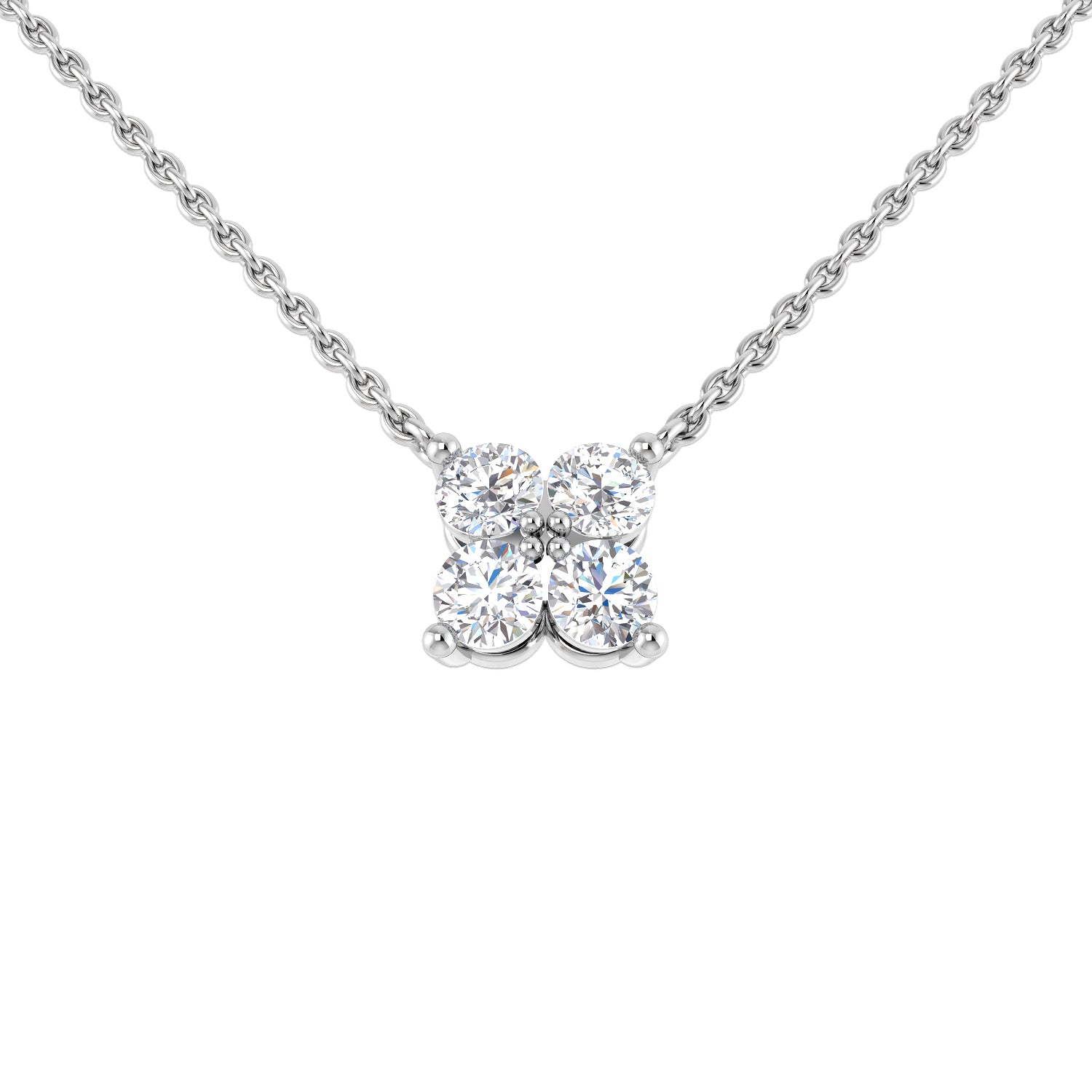 SN1921 — Necklace - 9k White Gold