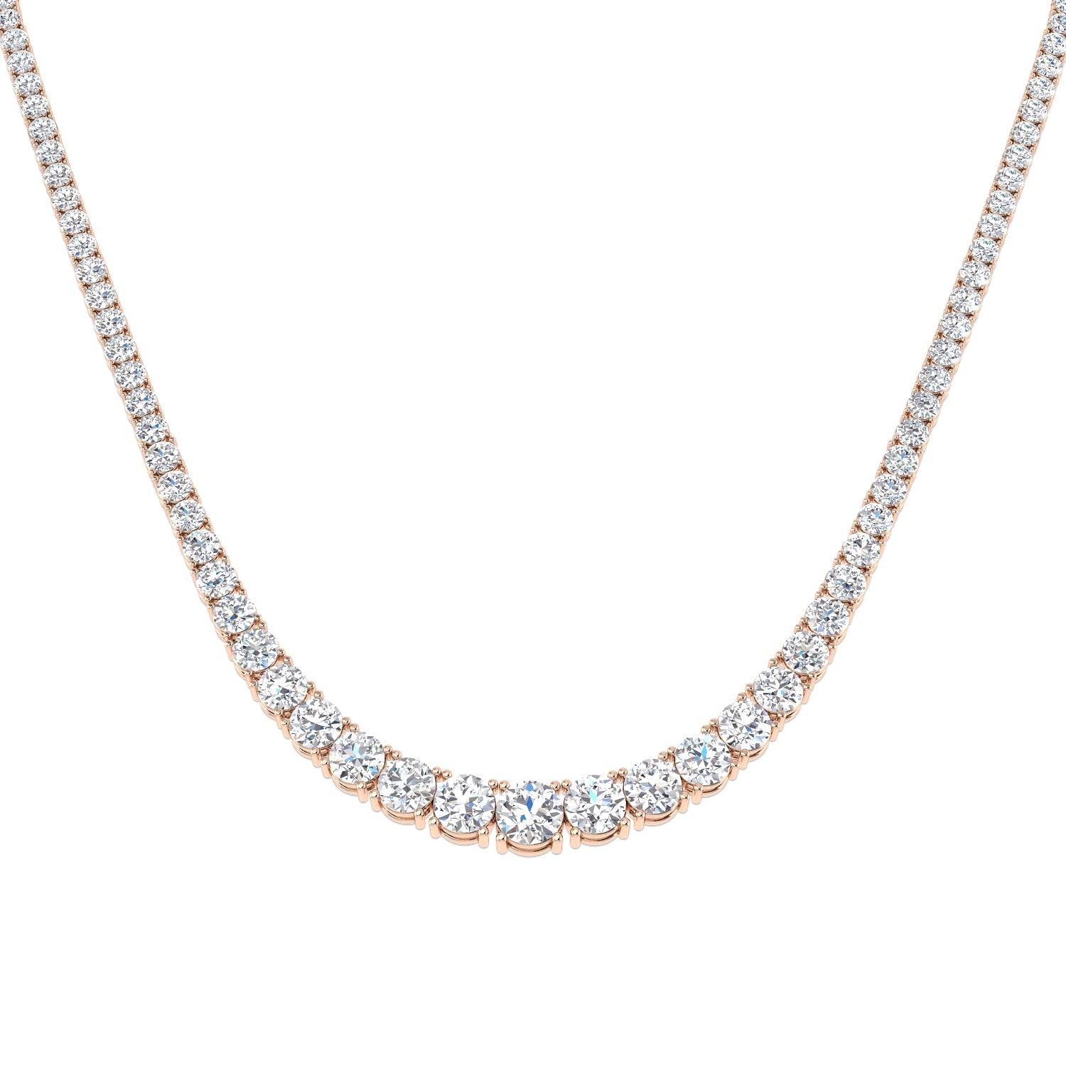 SN1922-17CT — Necklace - 9k Rose Gold