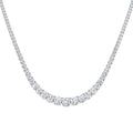 SN1922-17CT — Necklace - 9k White Gold