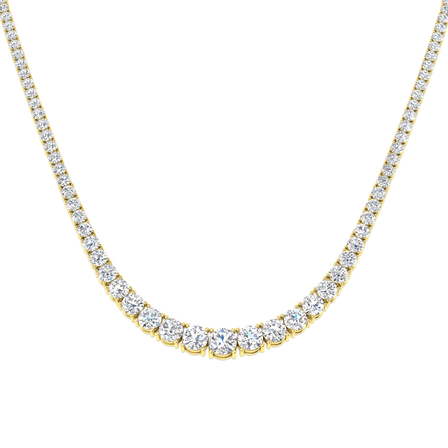 SN1922-17CT — Necklace - 9k Yellow Gold