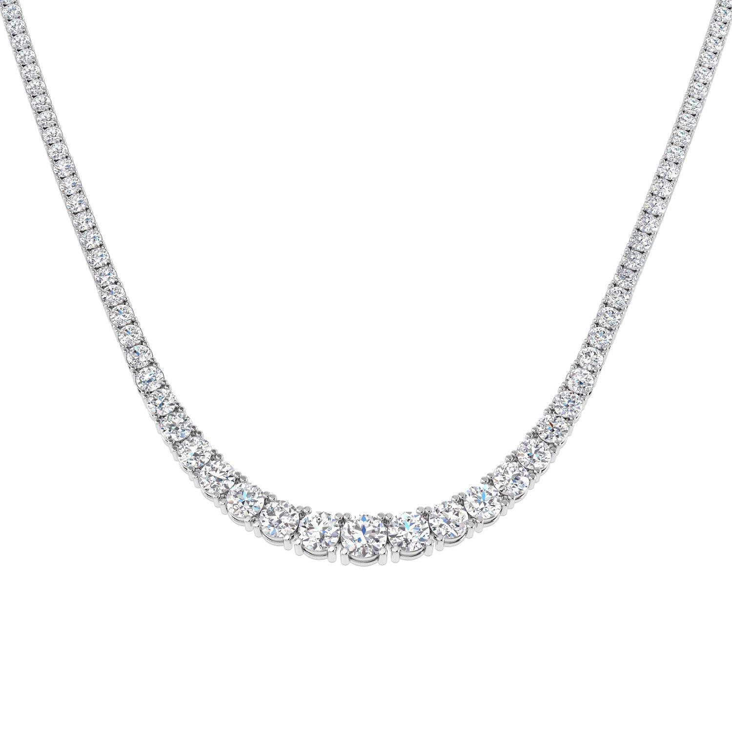 SN1922 — Necklace - 18k White Gold