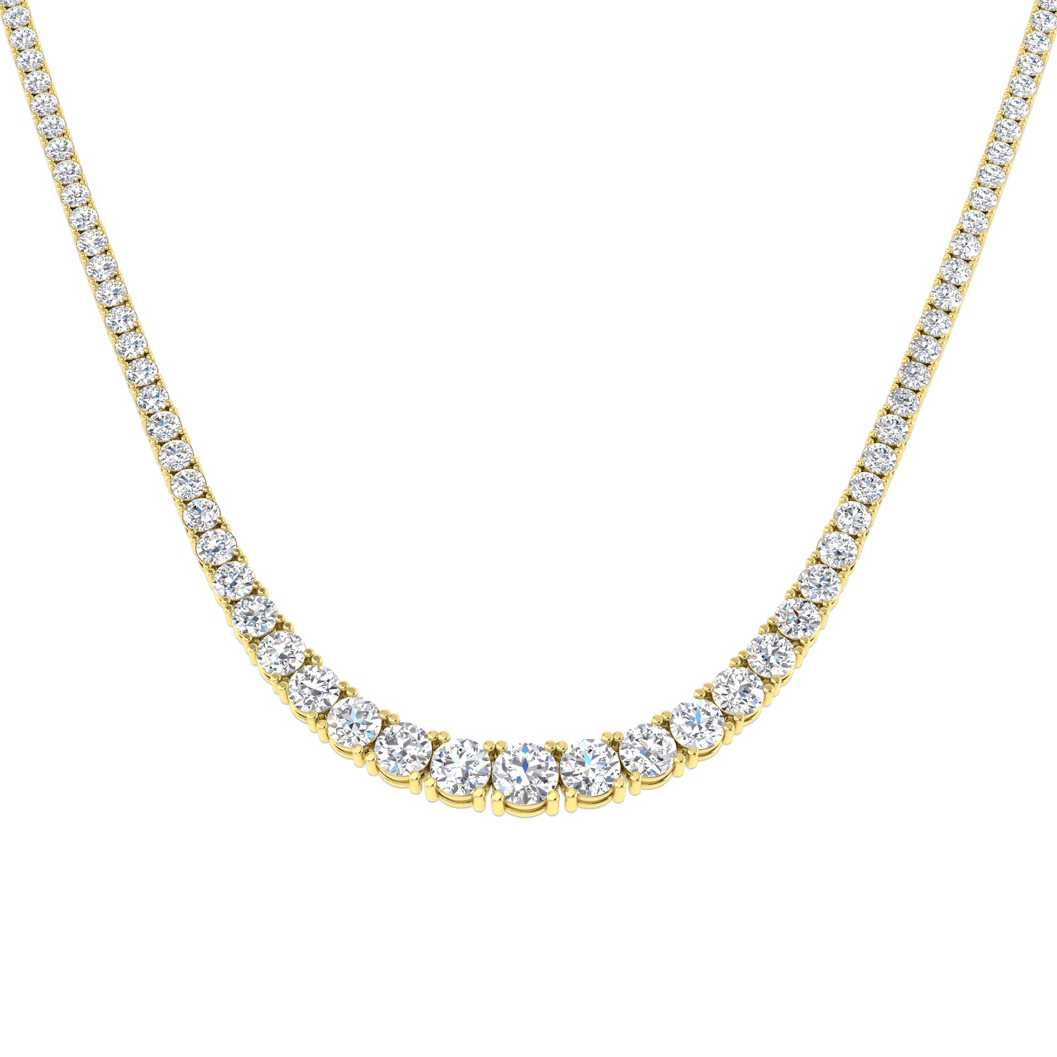SN1922 — Necklace - 9 KT Yellow Gold