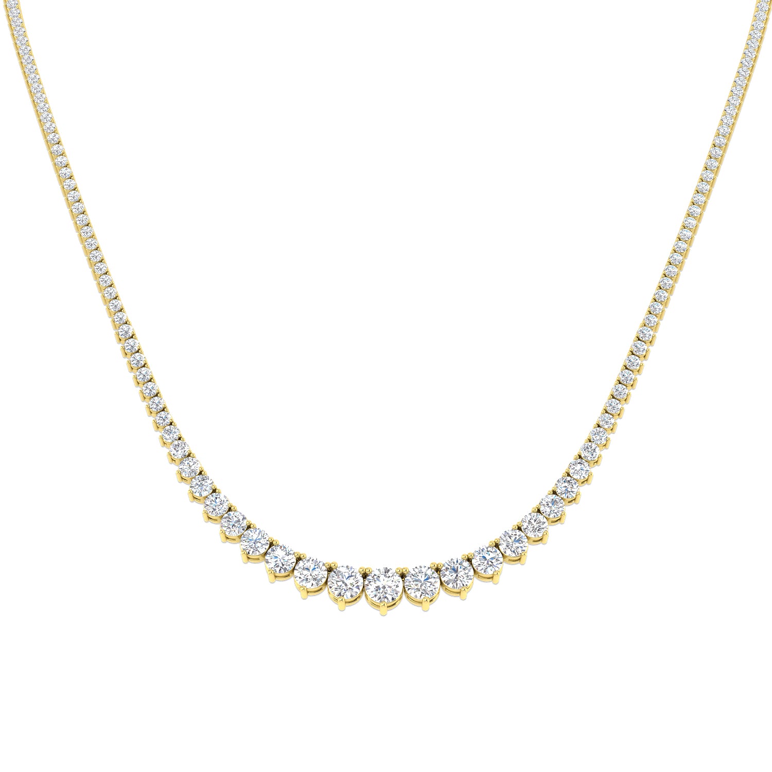 SN1936 — Necklace - 9k Yellow Gold