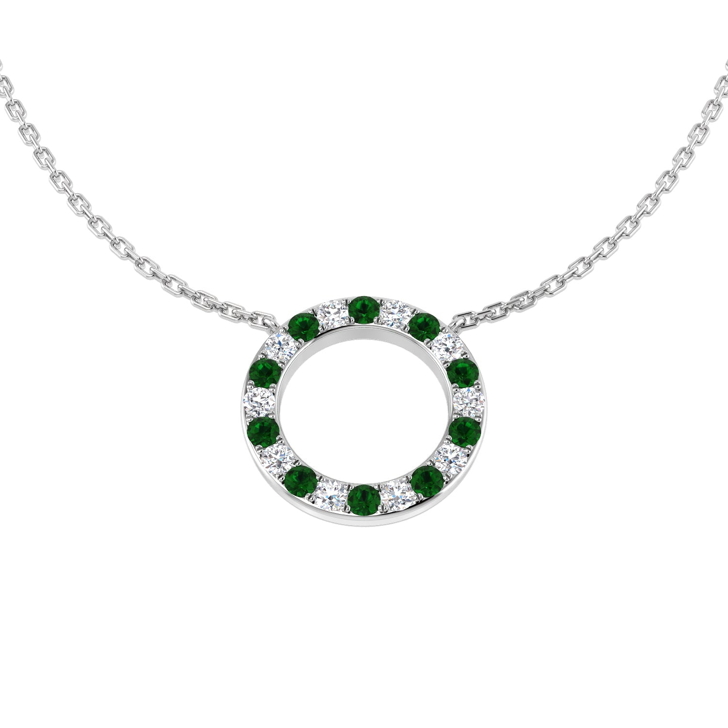 SN1945 — Necklace - 9k White Gold