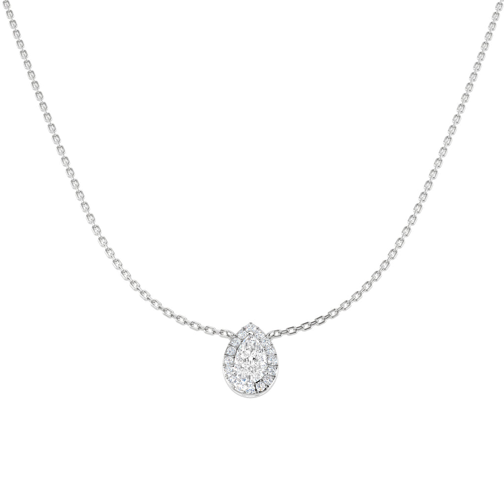 SN1953 — Necklace - 9k White Gold